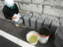 地下部分の防水はタケイ工業株式会社の防水コンクリートを採用02